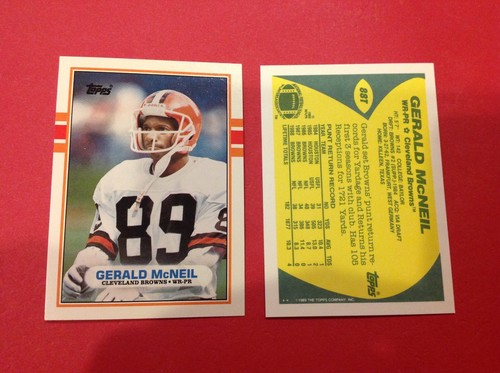 1989 topps traded NFL card Buy 1 Get 1 Free - same card - Picture 84 of 127