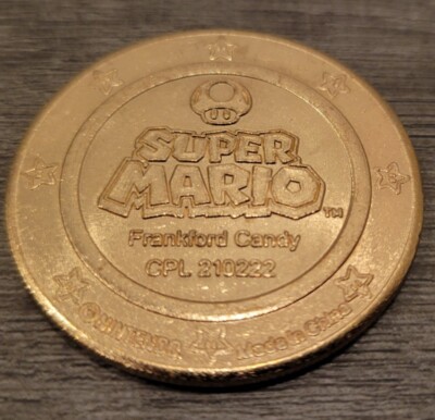 Rare pièce rouge Super Mario Frankford Wonderball scellée avec boite d'origine