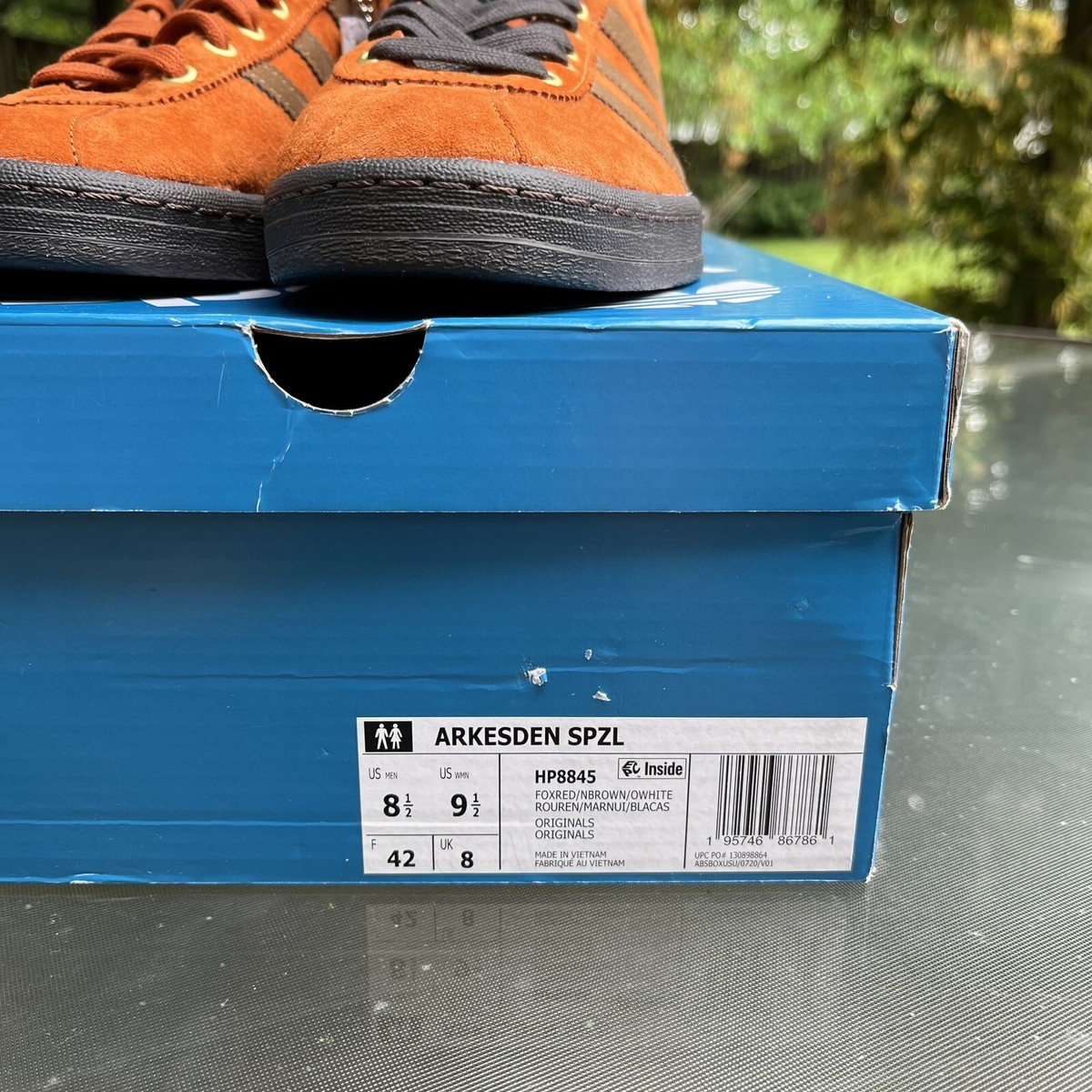 ★人気★【Adidas】★Arkesden Spezial Fox Re.d★23-28.5cm★ adidas Originals Arkesden Spzl Fox Red Night Brown Sz 8.5