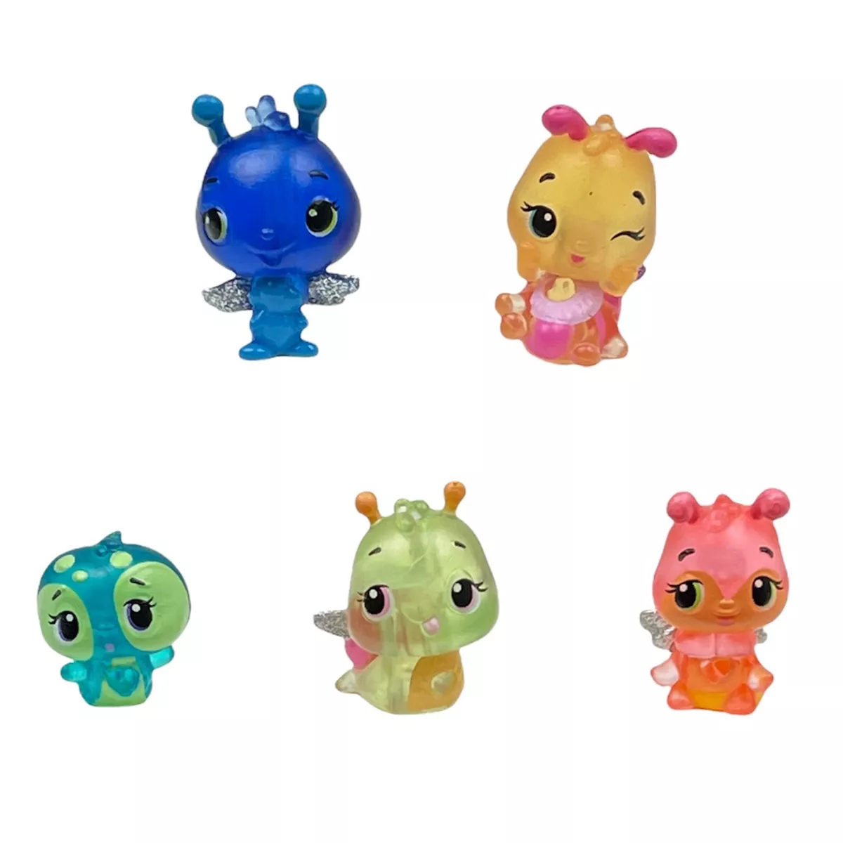 (5) Hatchimals CollEGGtibles Hatch Bright Bugs Mini Figure Toy Collectibles