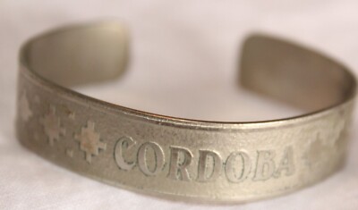 Cordoba Metal Cuff Bracelet Unknown Metal UnMarked