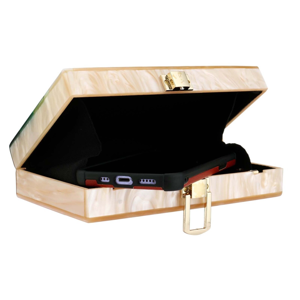 Women Clutch Bag  Evening Purse Clear Acrylic for Party Cocktail Ladies Handbag  View 5