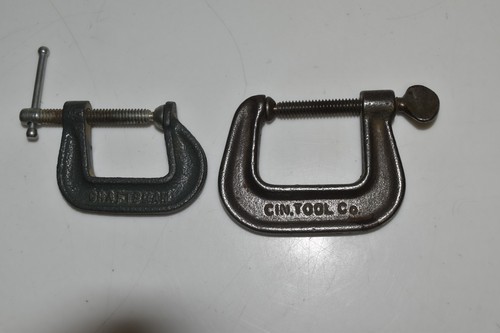 CINCINNATI  C CLAMPS LOT- #51 & #53 LOT OF 6 TOTAL   (DDX31) - Foto 3 di 4