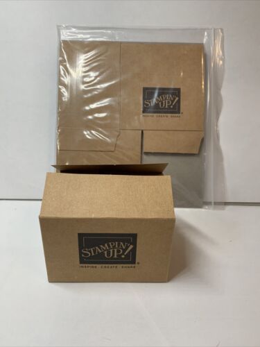Mini scatole di spedizione / scatole regalo Stampin Up NUOVE - Foto 1 di 3