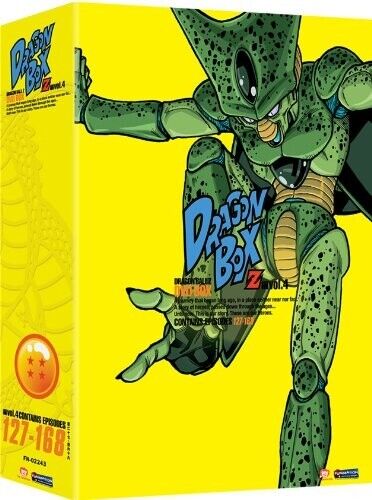 Dragon Ball Z Androids Saga DVD 4-Disc Box Set 704400044823