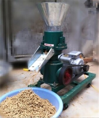Feed Pellet Mill Machine With Motor 120 Model New Pellet Mill Machine 3Kw tt