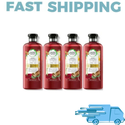 4x Herbal Essences Arabica Coffee Fruit Shampoo Infuses Fine 400ml
