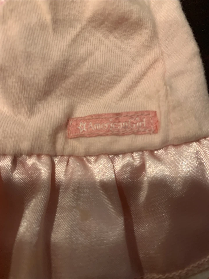 Muñeca American Girl Bonita Rosa Conjunto Vestido Volantes Lazo I Love Music Dance Rosa Foto 2 de 3