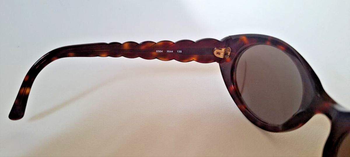 Vintage Yves Saint Laurent YSL 6564 Y644 brown women's | eBay