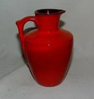 Frankoma Honey Pitcher Flame Red Vintage