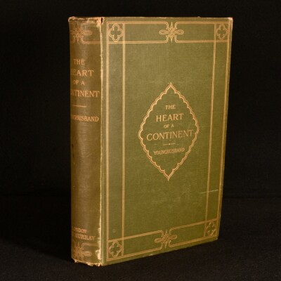 1896 ventes exceptionnelles The Heart of a Continent Younghusband Illus 3e édition