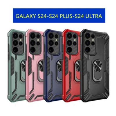 Cover Custodie Supporto Antiurto PER Samsung Galaxy S24 / + Plus / Ultra