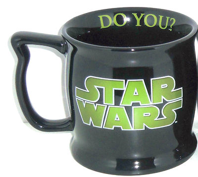 Disney Star Wars Coffee Mug Cup Judge Me By My Size Do You Yoda