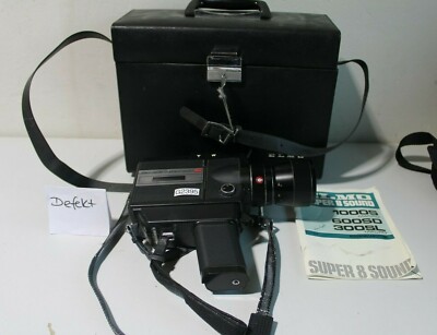 Elmo Super 8 Sound 1000S Tonfilmkamera *defekt* (G2395-R29)