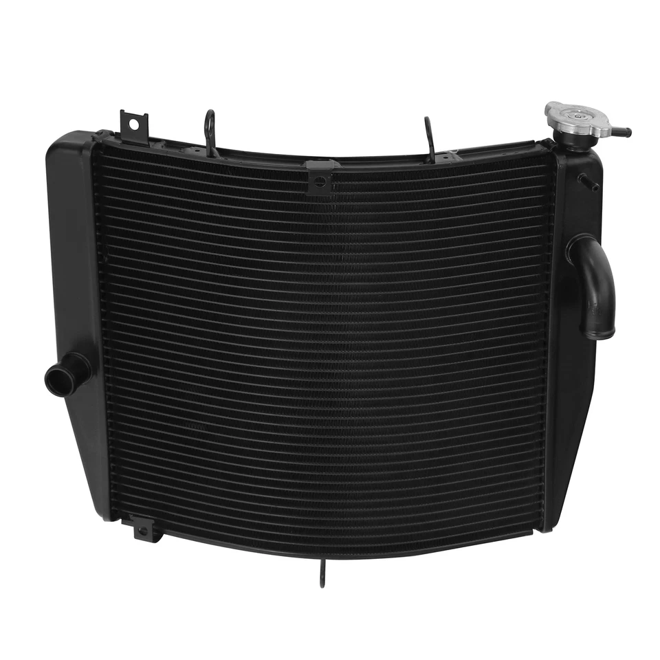 Enfriador de radiador negro apto para Kawasaki Ninja ZX10R ZX-10R 2011-2020 2019 Foto 2 de 4