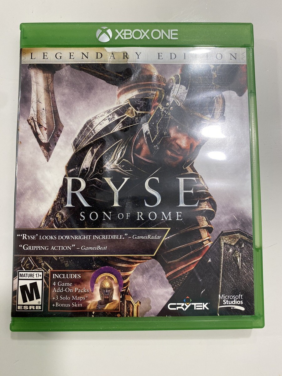 Rise Of Rome Xbox Microsoft Xbox One Ryse Son Of Rome Console ...