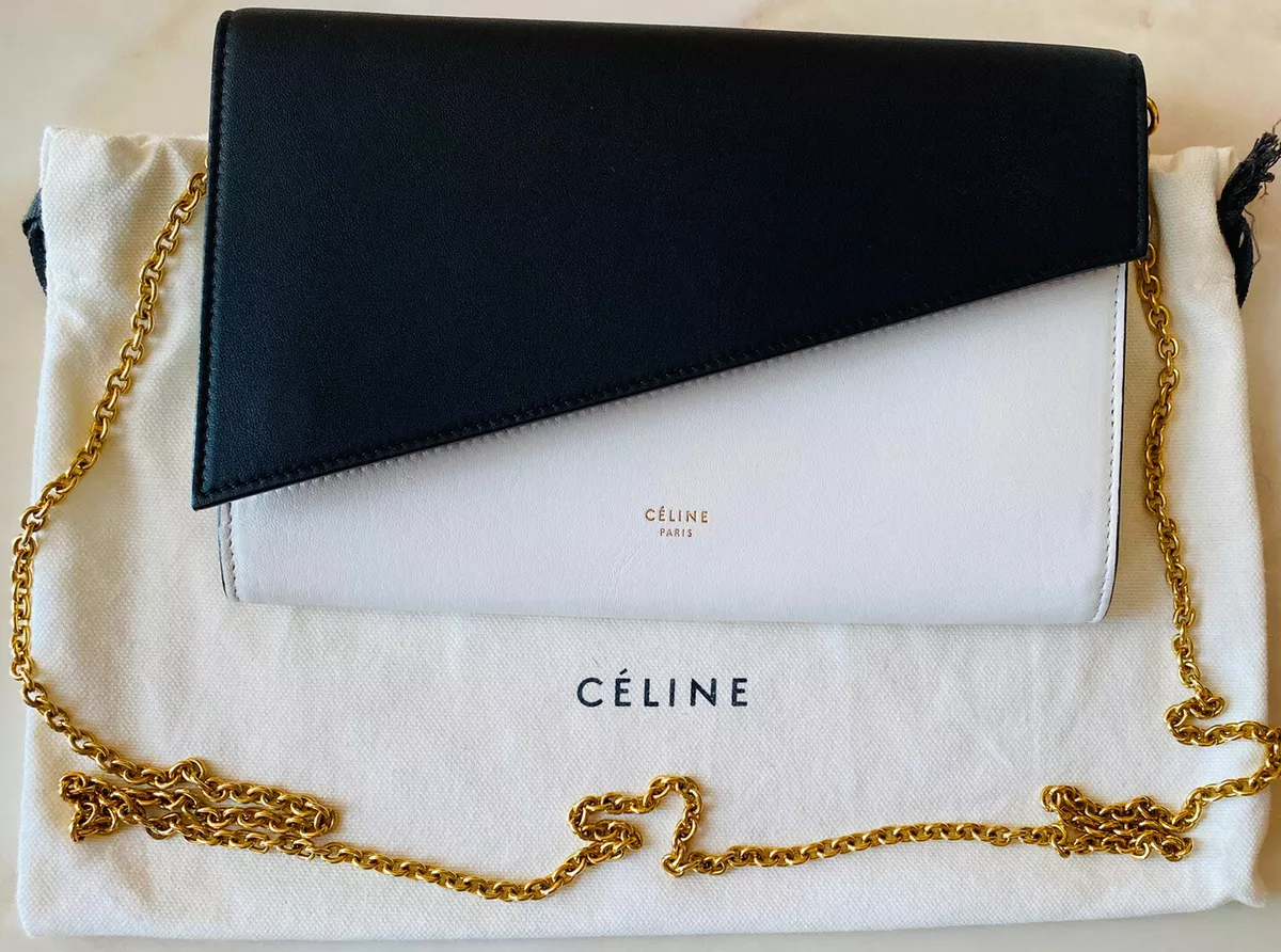 Celine large flap on clearance chain