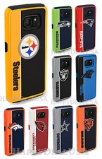 Official NFL Dual Layer Drop Proof TPU Cover Case for Samsung Galaxy