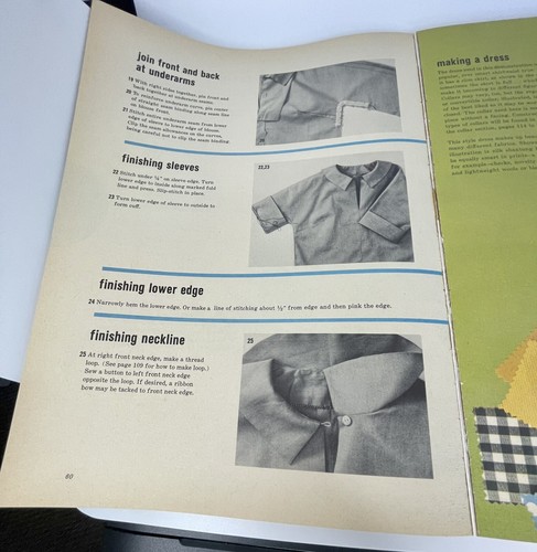 Simplicity Sewing Book Vintage 1965 Featuring Simplicity Unit System of Sewing - Picture 4 of 8