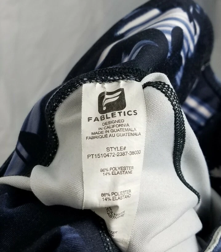 fabletics salar print active fitness gym pt1510472 leggings