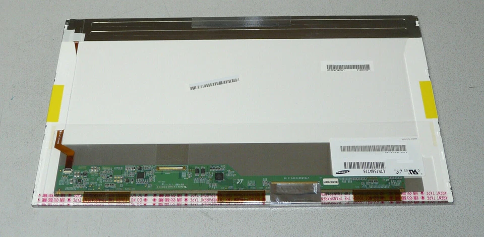 39,6cm (15,6") WXGA LED HD 1366x768 SAMSUNG LTN156AT16 Notebook Display 40-pin - Bild 2 von 3