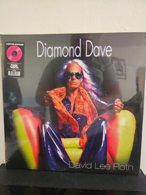 DAVID LEE ROTH Diamond Dave 2003/2021 LP HARD ROCK PINK VINYL NEW & SEALED