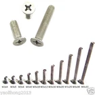 100pcs Stainles Steel Metric M3 Flat Countersunk Head Cross Screw Cap Bolt