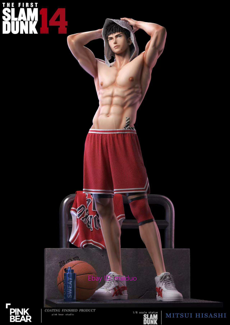 Mitsui Hisashi Resin Pink Bear Studio SLAM DUNK Figurine 1/6 scale