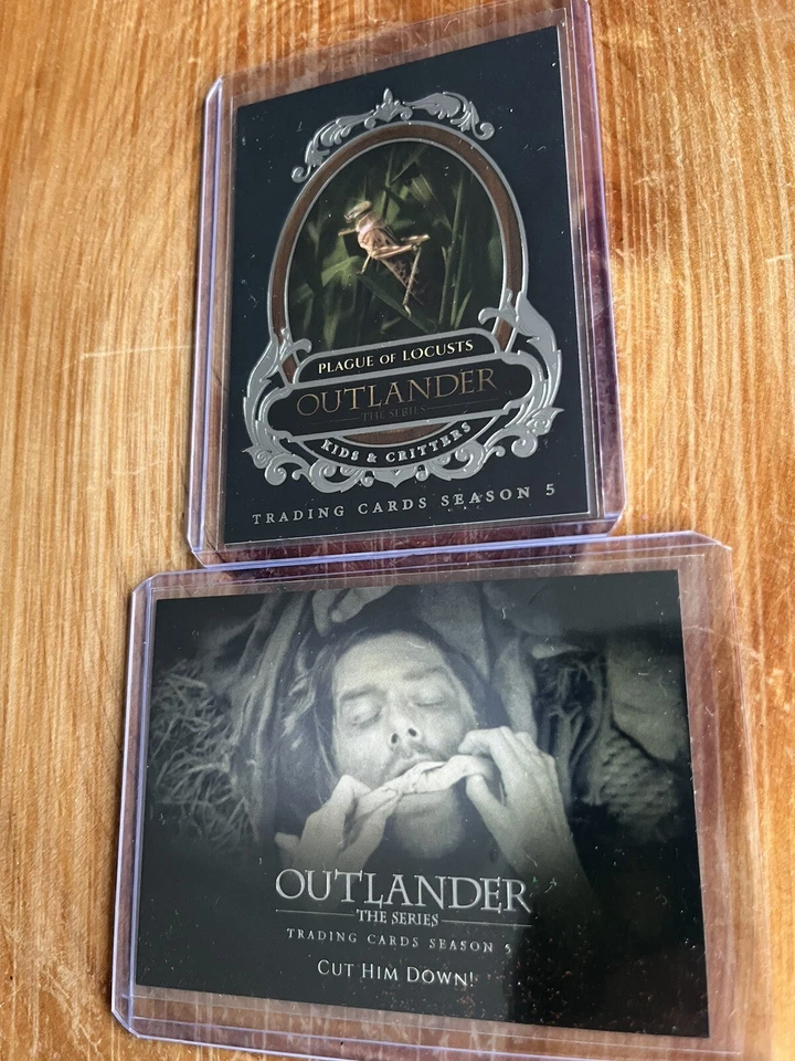 Outlander Season 5 Silver Chase KC8 Plague of Locusts & Silver Cut Him Down 42 - Image 3 of 4