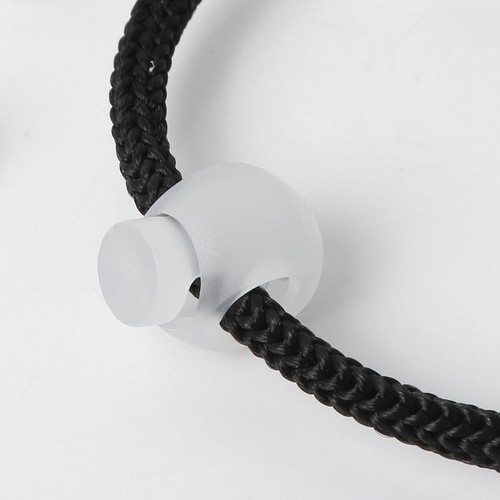 100 Plastic Spring Loaded Round Toggle Stopper Cord Locks End Single Hole Rope - Picture 90 of 97
