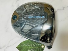 NEW Callaway Golf RH Paradym Paradigm Ai Smoke Max D Driver 9 / 9.0 Head W/Cover