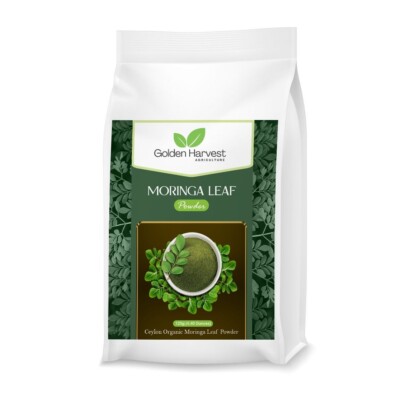 Organic Moringa Oleifera Leaf Powder   Natural & Premium Quality