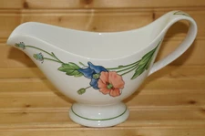 Villeroy & Boch Amapola Gravy Boat or Sauce Bowl, 8 1/4"