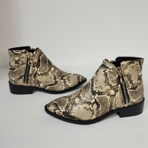 steve madden snakeskin booties