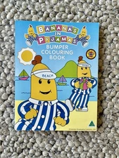 Bananas In Pajamas bumper Coloring Book Golden Books vintage