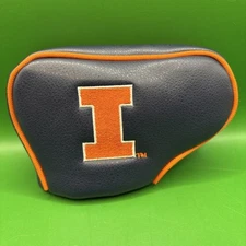 University of Illinois Fighting Illini Golf Blade Putter Head Cover