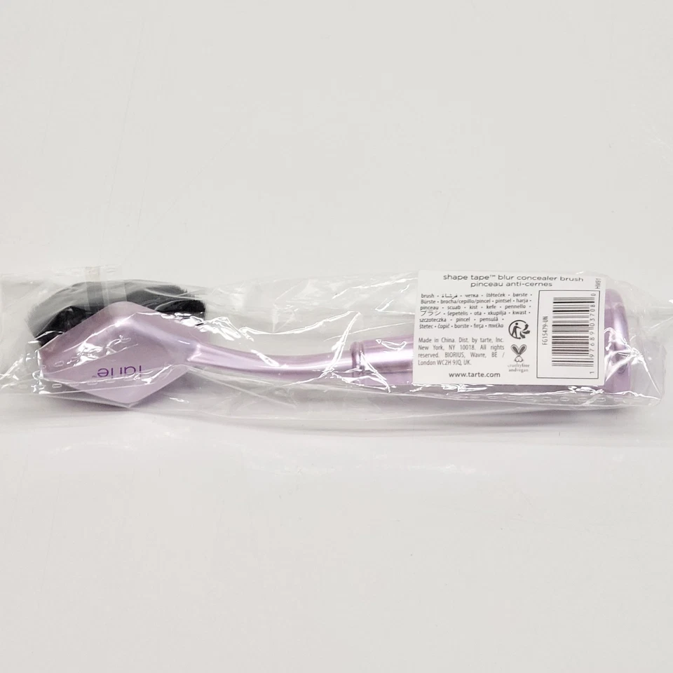 TARTE Forma Cinta Desenfoque CEPILLO CORRECTOR MANGO MORADO Maquillaje Licuadora Aplicador Foto 2 de 4