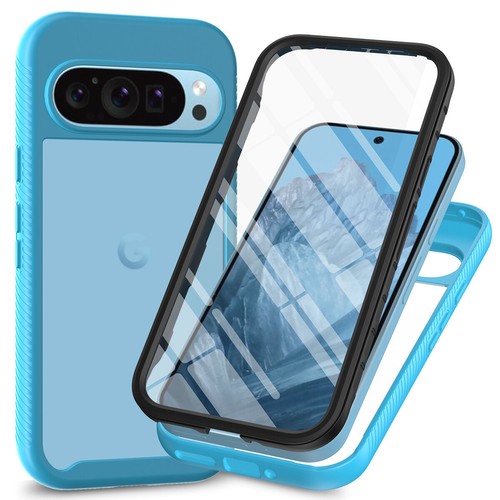 For Google Pixel 10Pro XL 10 9a 9Pro XL 8 Full Clear hard back hard Silicon case - Picture 5 of 12