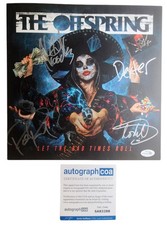 The Offspring Let The Bad Times Roll Signed Album ACOA