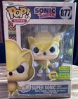 Super Sonic First Appearance Glow In The Dark -Summer Convention Funko Pop #877