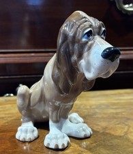 Vintage 1960's Ceramic Bloodhound