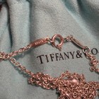 Open Heart Pearl Larial Necklace  Sterling Silver  - Tiffany & Co Elsa Peretti  — photo 7