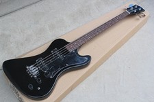 Unusual Shape 4 Strings Electric Guitar Rosewood Fretboard Chrome Hardwares 