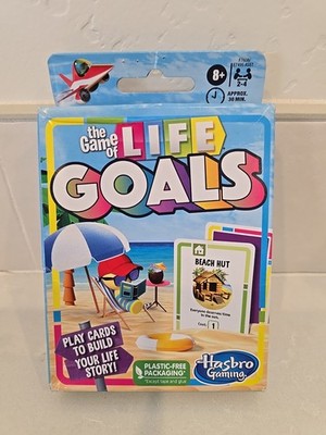 Hasbro Game of Life Goals Card Game New Sealed Family Free Ship Add l