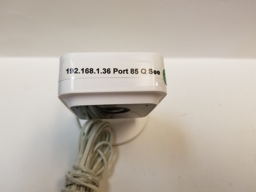 Q-see QCW4K1MCW White & Black Wireless 4K Ultra HD Wi-fi Cube Camera W/Audio - Picture 7 of 10