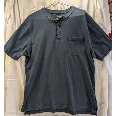 Red Head Brand Co. Men's 3 Button Short Sleeve Pullover Size L