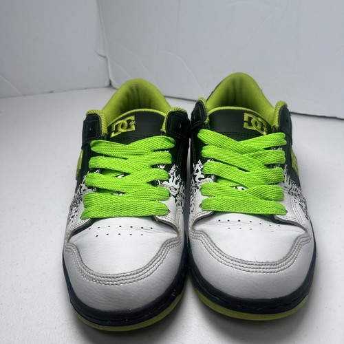 Dc Shoes Ken Block Manteca3 Black White Green 302427 without box Men Us 8 - Picture 2 of 8