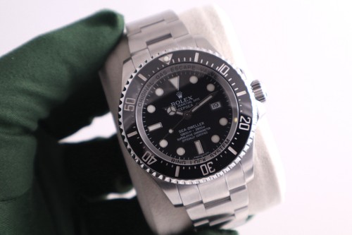 Rolex Sea-Dweller Deepsea 116660 Stainless Steel 44 mm Black Dial Men's Watch