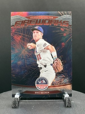 2026 Panini Stars & Stripes Prizm FIREWORKS   #3 ERIC BECKER