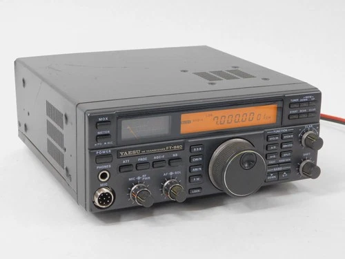 Yaesu FT-840 Vintage Ham Radio HF Transceiver (works well)